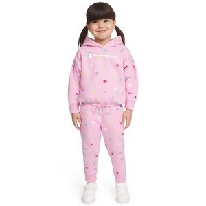 Champion Kids Light Pink Hoodie and Joggers